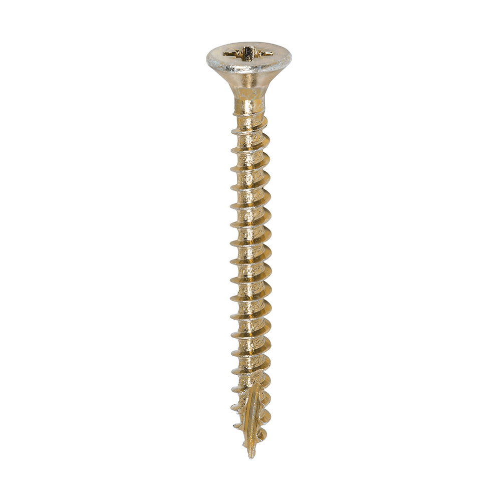 Classic Multi-Purpose Screws - PZ - Double Countersunk - Yellow - 4.5 x 45 - Box of 200