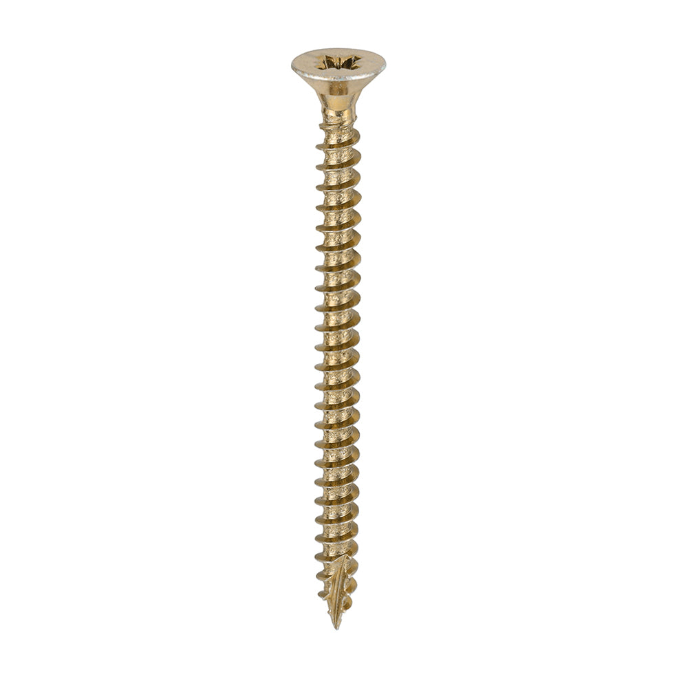 Classic Multi-Purpose Screws - PZ - Double Countersunk - Yellow - 4.5 x 60 - Box of 200