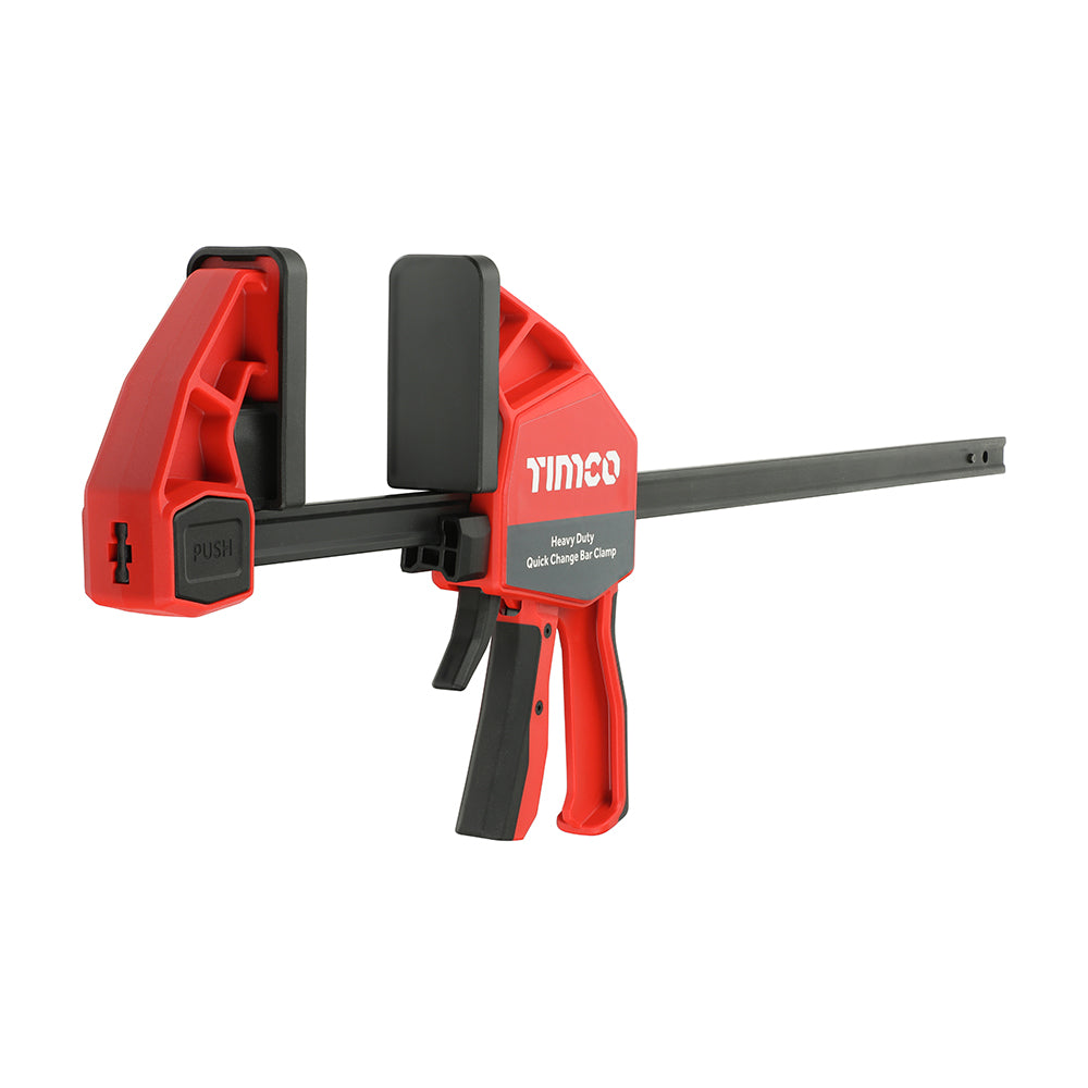 Heavy Duty Quick Change Bar Clamp - 36" - Backing Card of 1