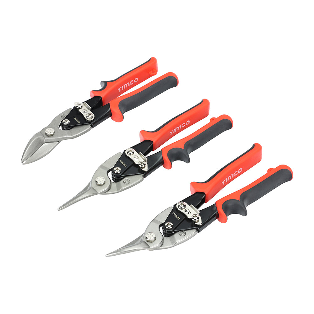 Aviation Snips Set - Blister Pack of 3