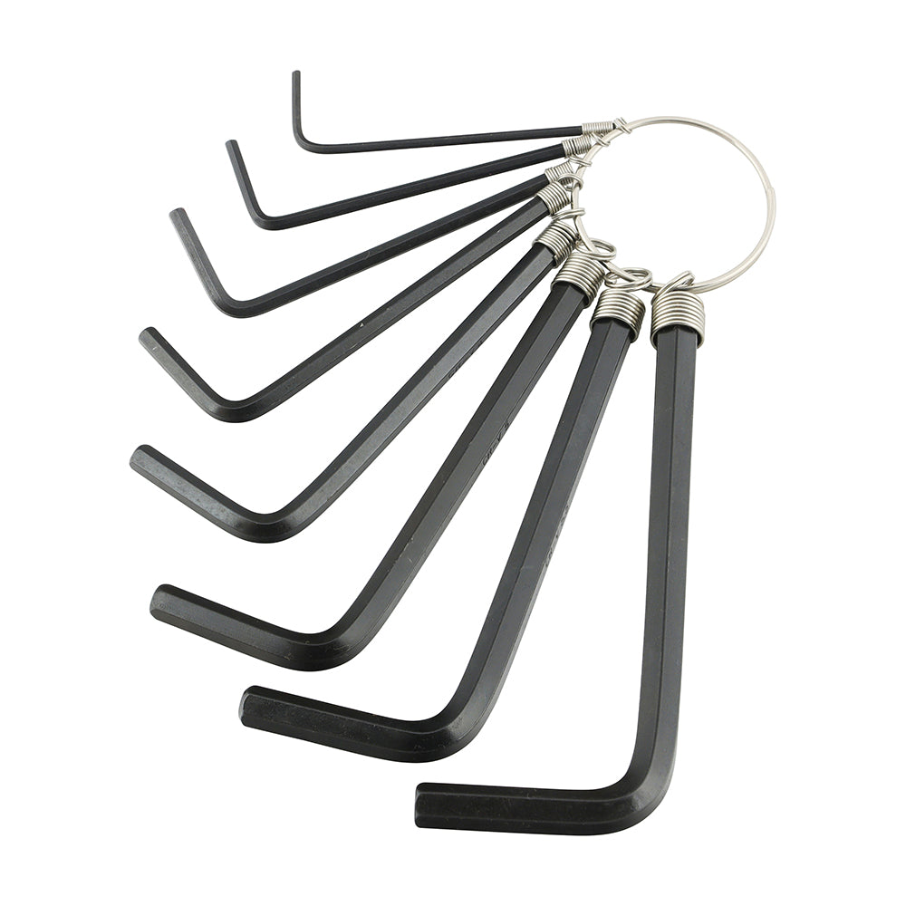 Hex Key Keyring Set - Bag of 8