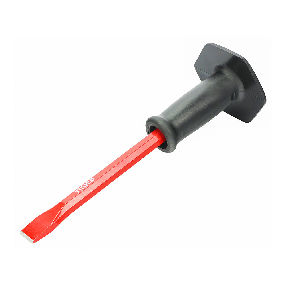 Cold Chisel with Guard - 3/4 x 12" - Clip of 1