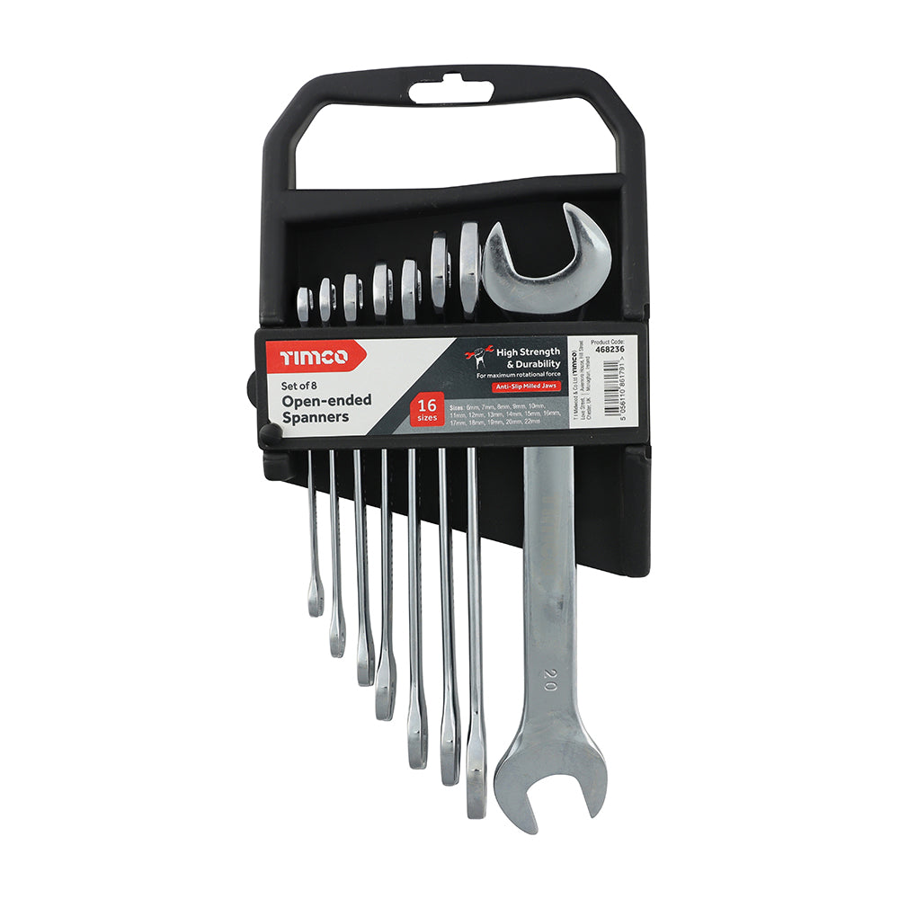Spanner Set - Open-ended - Pack of 8