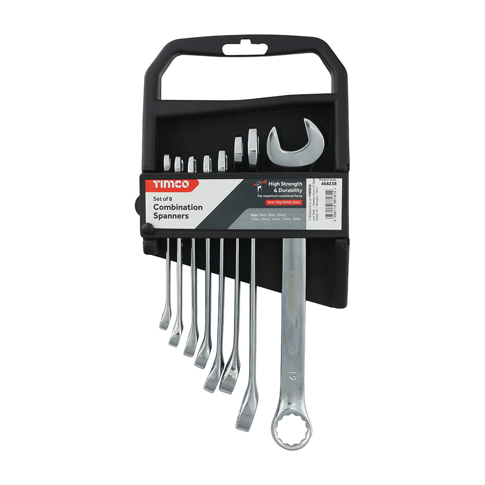 Spanner Set - Combination - Pack of 8