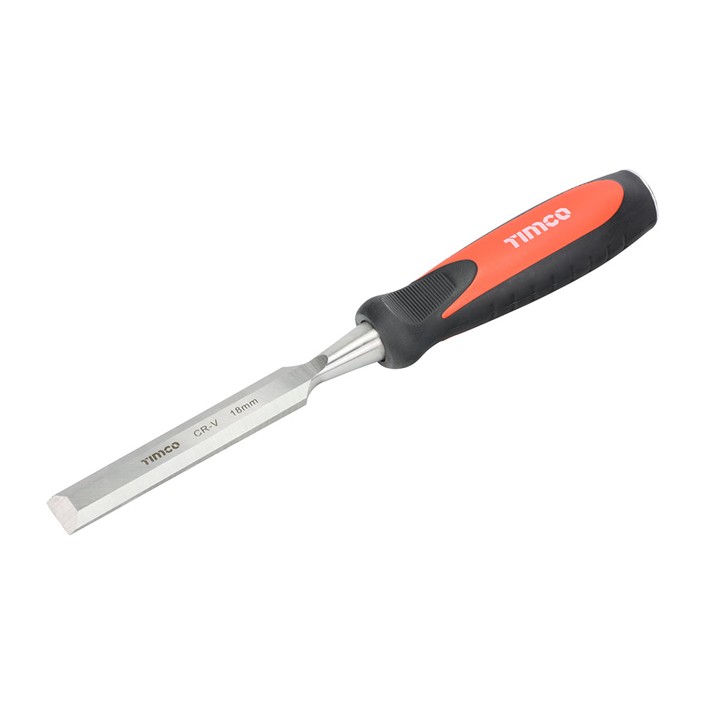 Bevel Edge Wood Chisel - 18mm - Clip of 1