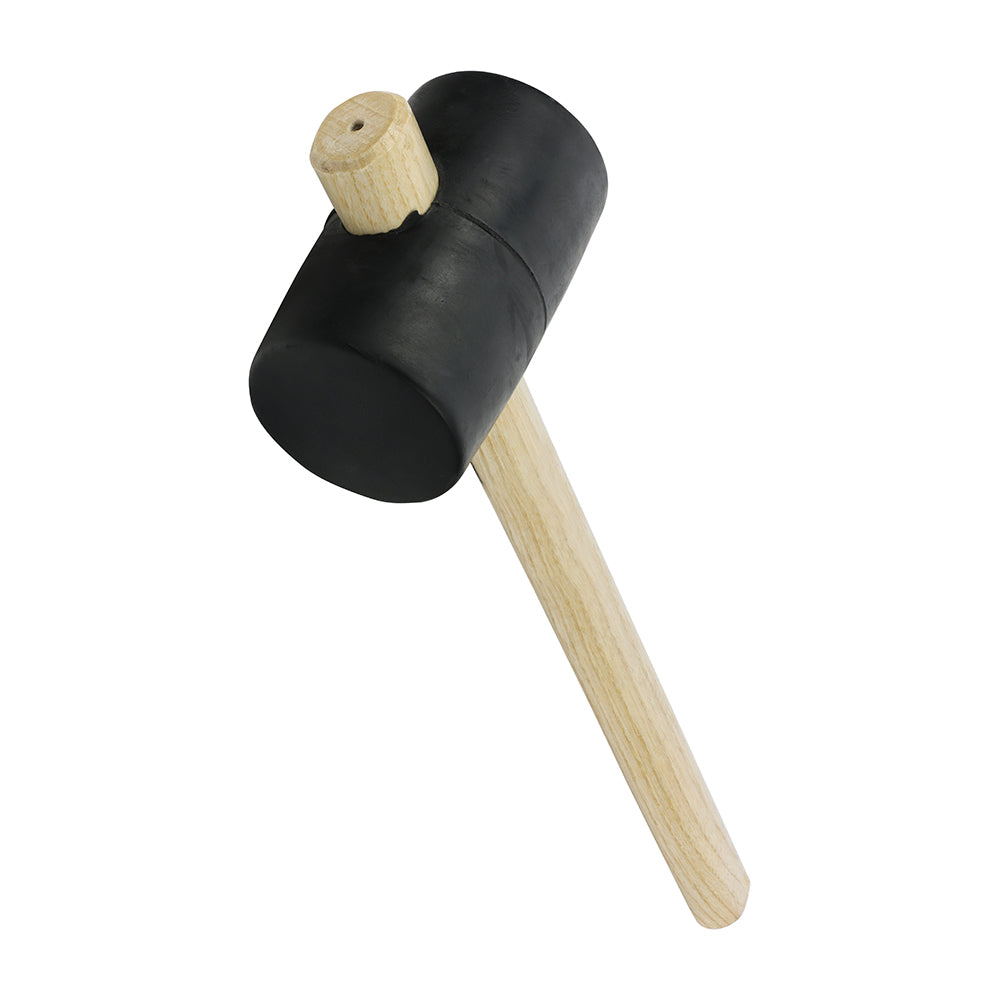 Rubber Mallet - Black - 16oz - Unit of 1