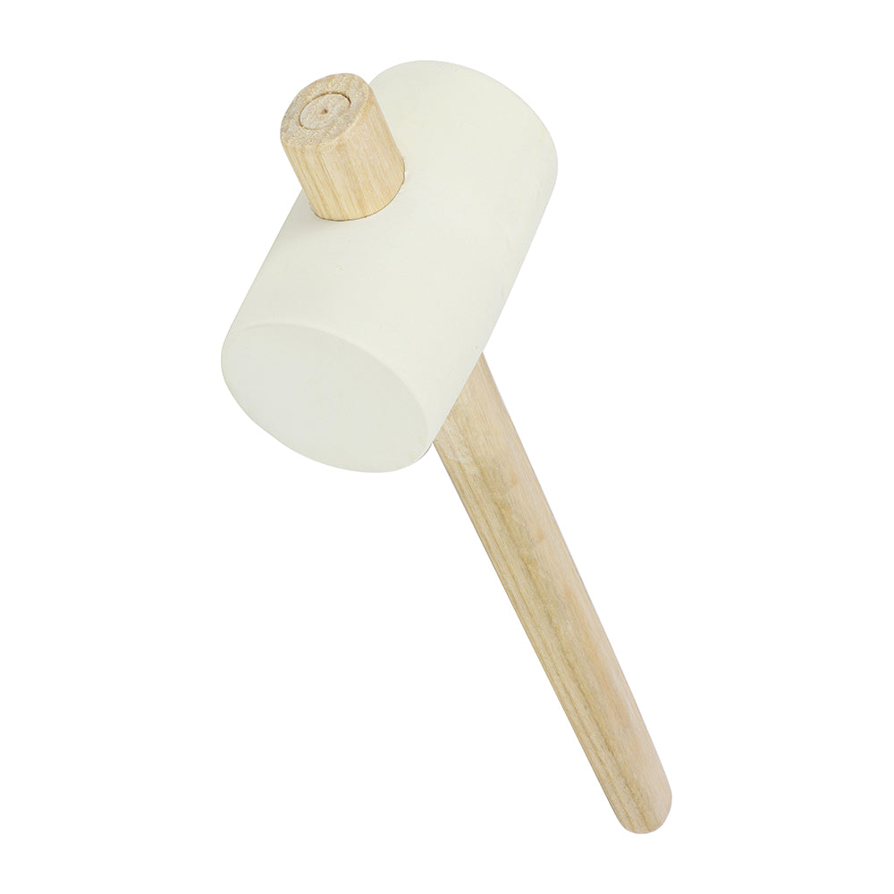 Rubber Mallet - White - 16oz - Unit of 1