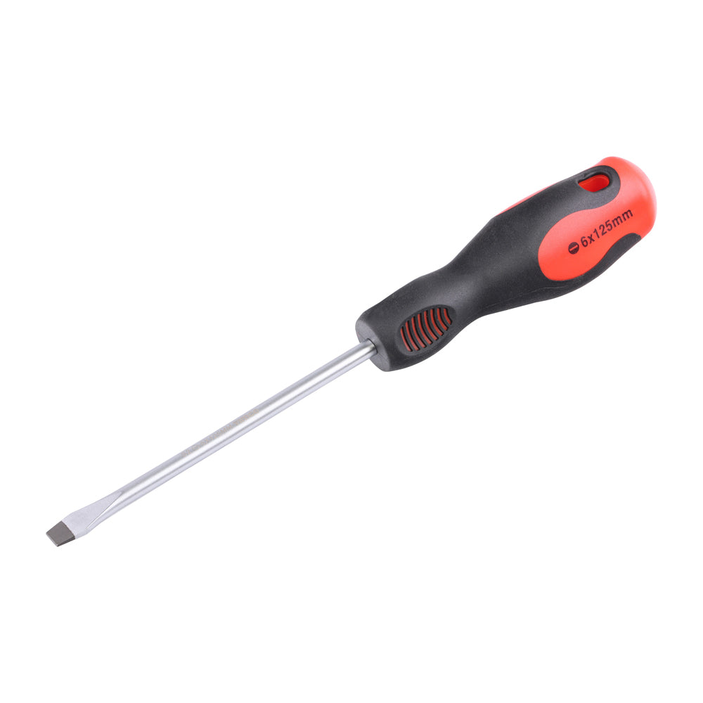 Screwdriver - Slotted - 6.5 x 1.2 x 125mm - Clip of 1
