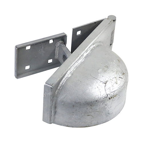Padlock Protection Bar - Heavy Duty - Left - Hot Dipped Galvanised - 7 1/2" - TIMbag of 1
