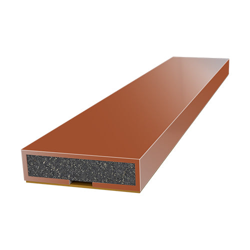 Intumescent Fire Only Seals - Door Pack - Brown - 10 x 4 x 1050mm - Bag of 5