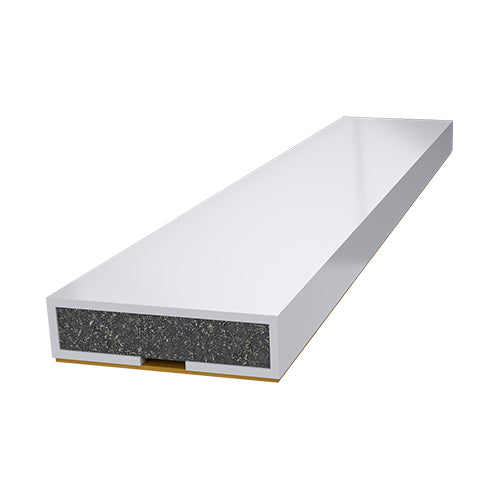 Intumescent Fire Only Seals - Door Pack - White - 10 x 4 x 1050mm - Bag of 5