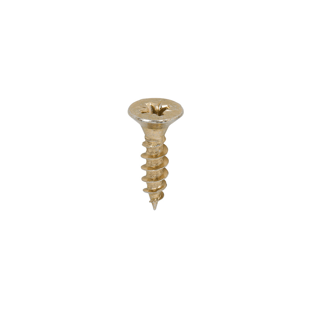 Classic Multi-Purpose Screws - PZ - Double Countersunk - Yellow - 5.0 x 20 - Box of 200