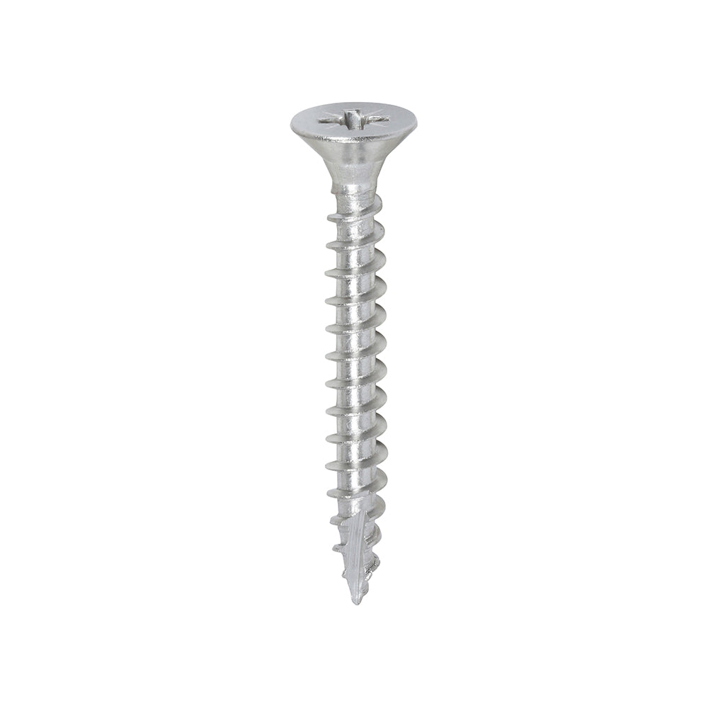 Classic Multi-Purpose Screws - PZ - Double Countersunk - A2 Stainless Steel - 5.0 x 40 - Box of 200