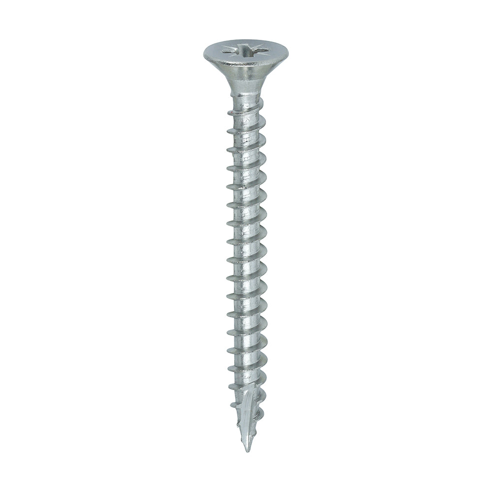 Classic Multi-Purpose Screws - PZ - Double Countersunk - A4 Stainless Steel - 5.0 x 50 - Box of 200