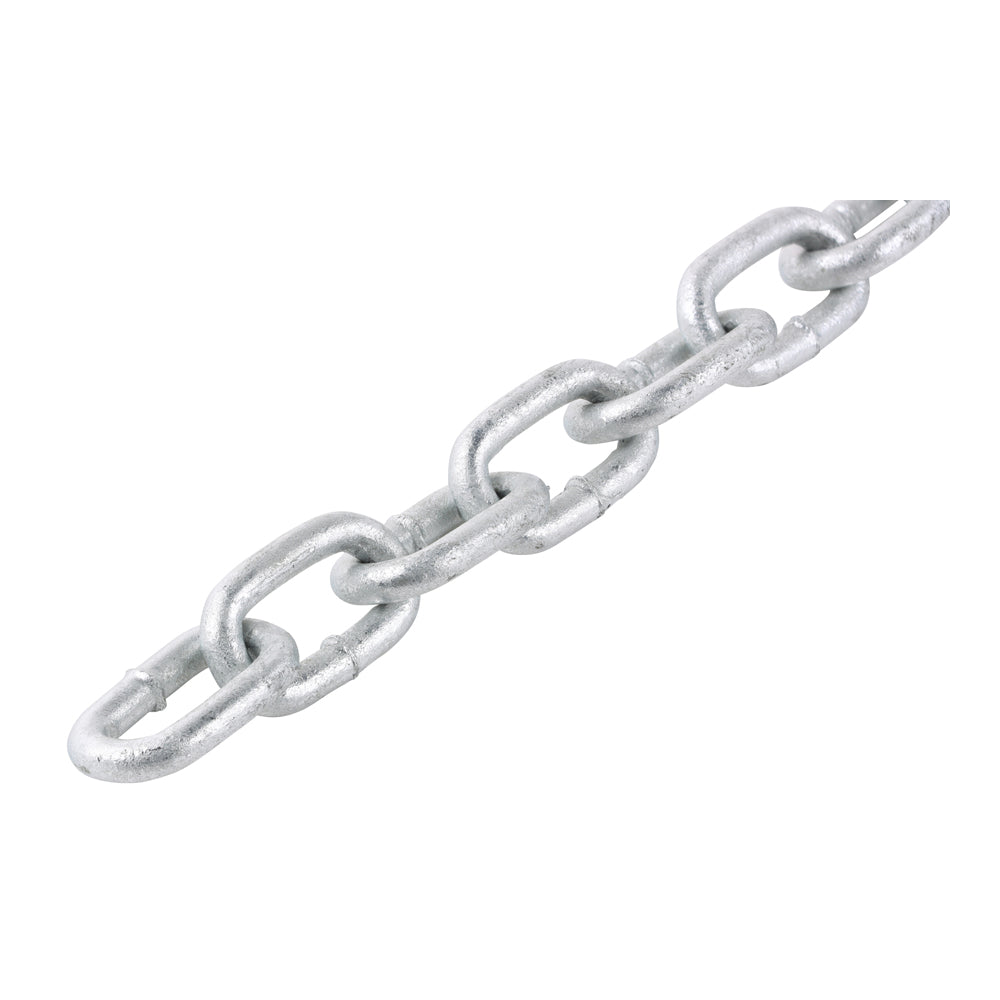 Welded Link Chain - Hot Dipped Galvanised - 5 x 21 x 10mm (10m) - Box of 1