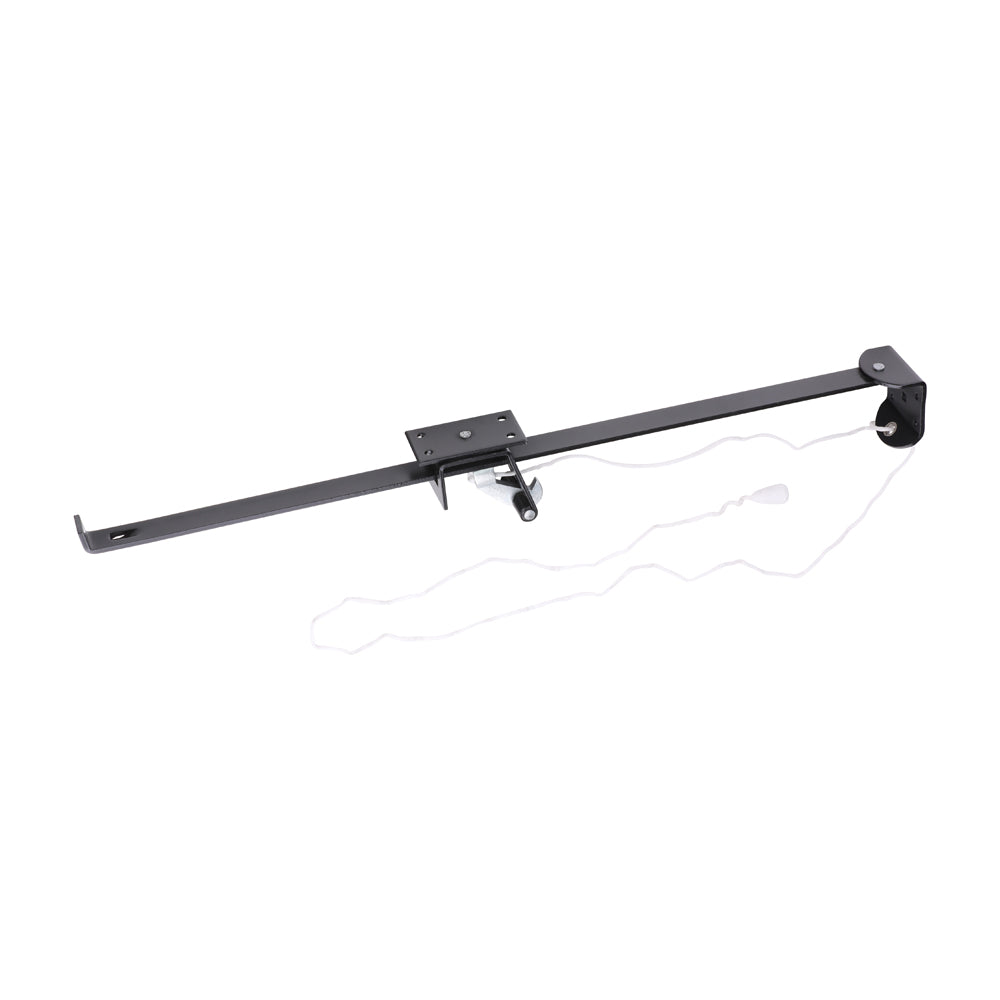 Senior Garage Door Holder - Wide Lintel - Black - 24" - Plain Bag of 1