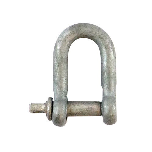 Dee Shackles - Hot Dipped Galvanised - 5mm - TIMpac of 5