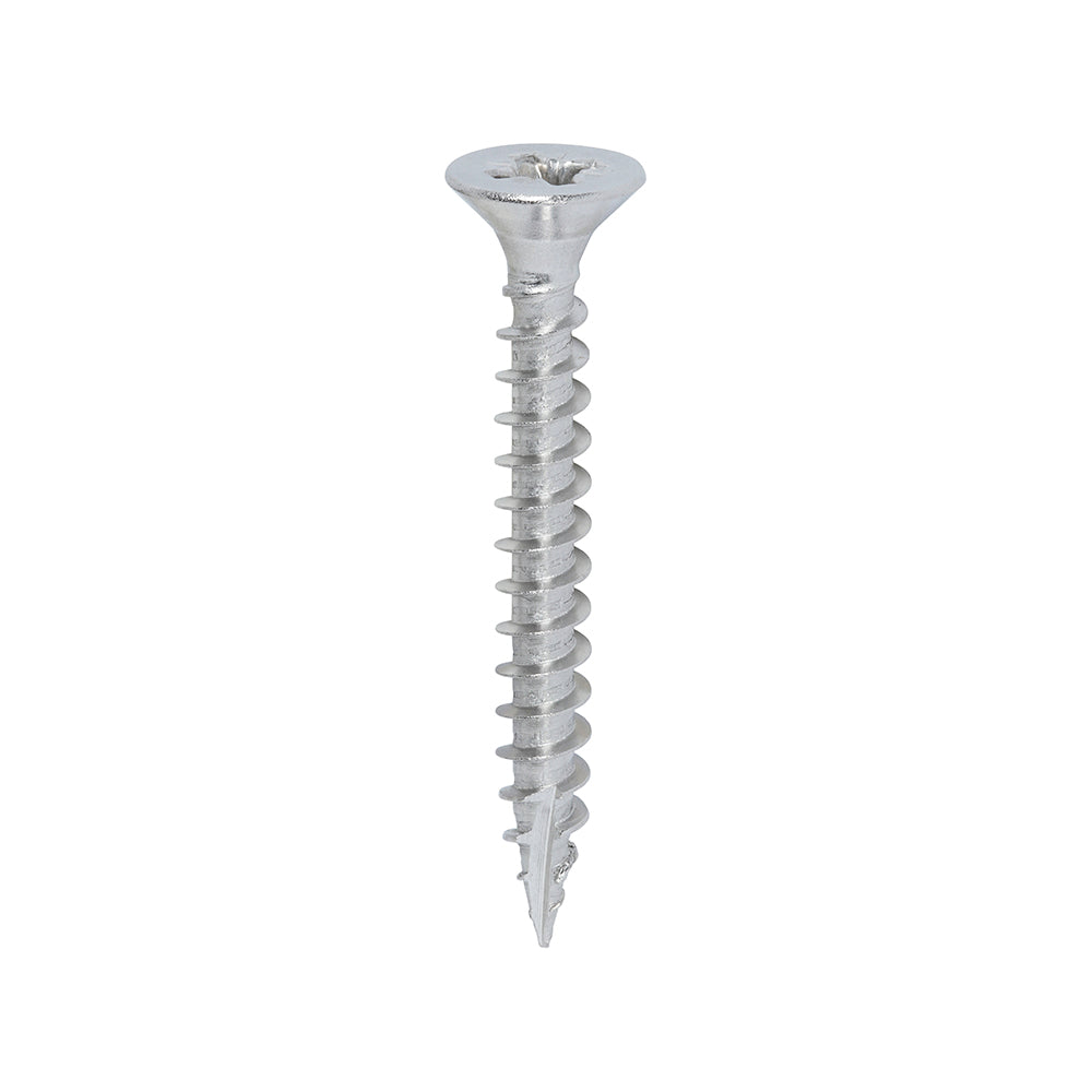Classic Multi-Purpose Screws - PZ - Double Countersunk - A2 Stainless Steel - 6.0 x 50 - Box of 200