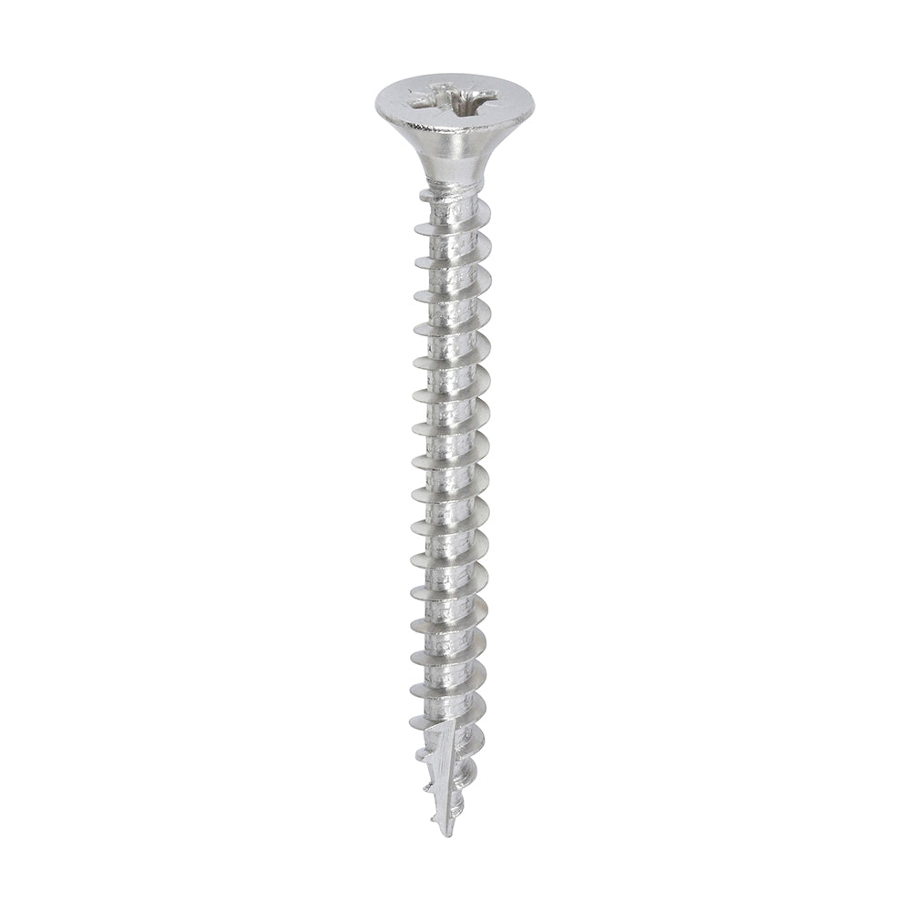 Classic Multi-Purpose Screws - PZ - Double Countersunk - A2 Stainless Steel - 6.0 x 60 - Box of 200