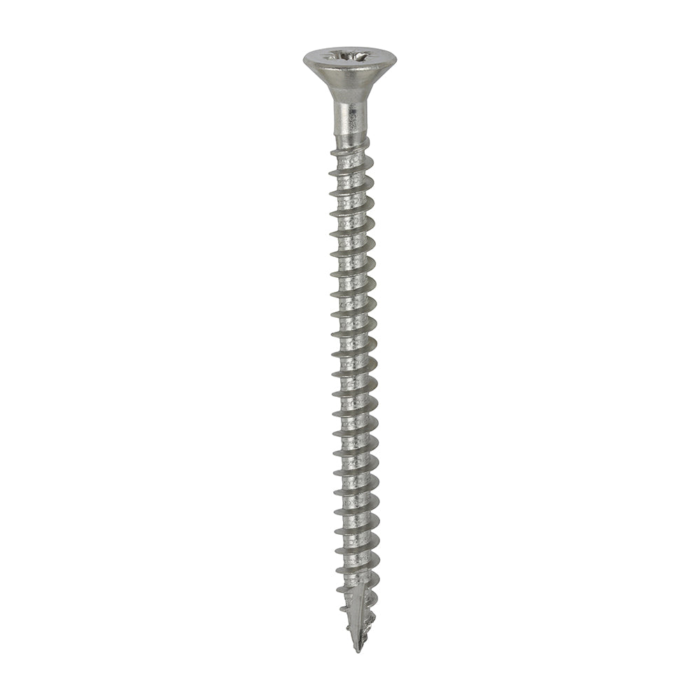 Classic Multi-Purpose Screws - PZ - Double Countersunk - A4 Stainless Steel - 6.0 x 80 - Box of 200