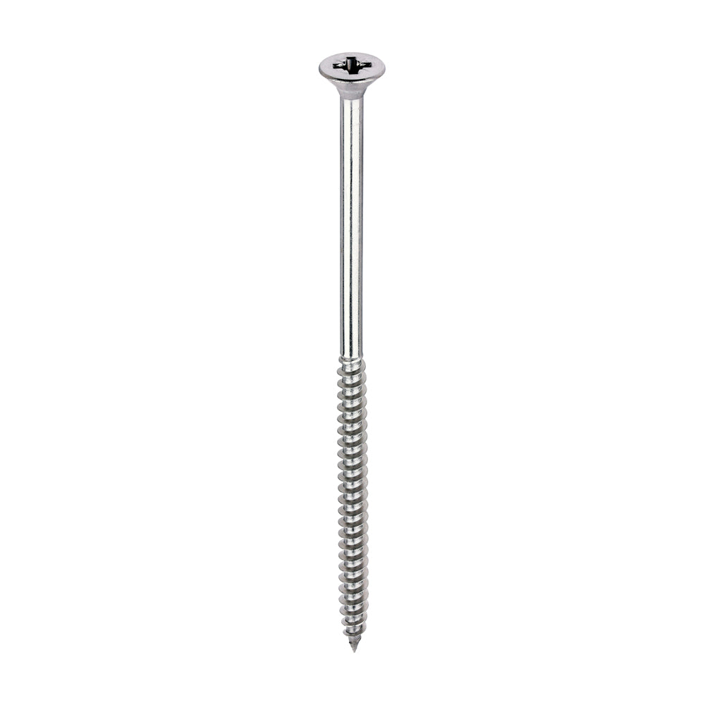 Classic Multi-Purpose Screws - PZ - Double Countersunk - A2 Stainless Steel - 6.0 x 130 - Box of 100