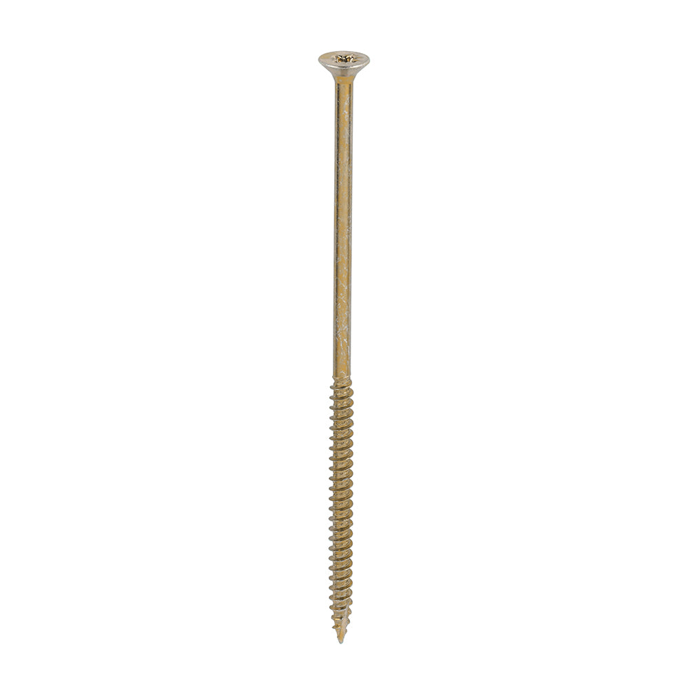 Classic Multi-Purpose Screws - PZ - Double Countersunk - Yellow - 6.0 x 150 - Box of 100