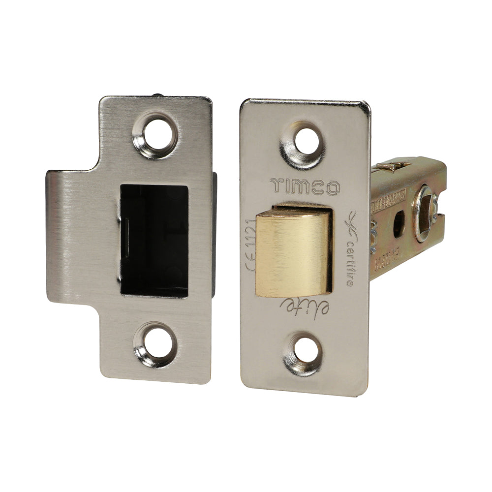 Tubular Latch - Satin Nickel - 76 case / 57 backset - TIMbag of 1