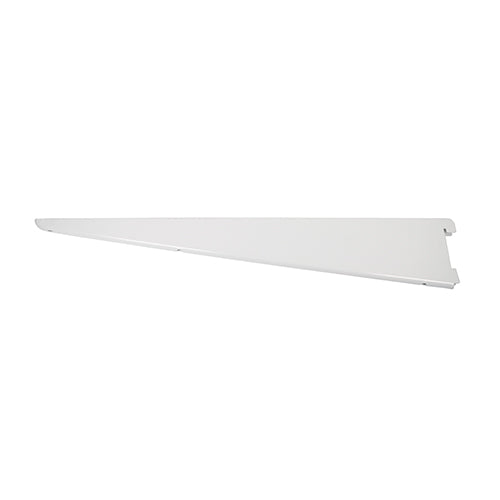 Twin Slot Shelf Bracket - White - 470mm - Unit of 1