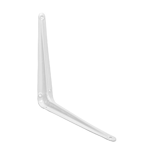 London Pattern Shelf Bracket - White - 250 x 200mm - Unit of 1