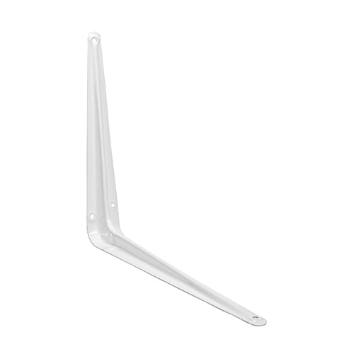 London Pattern Shelf Bracket - White - 300 x 250mm - Unit of 1