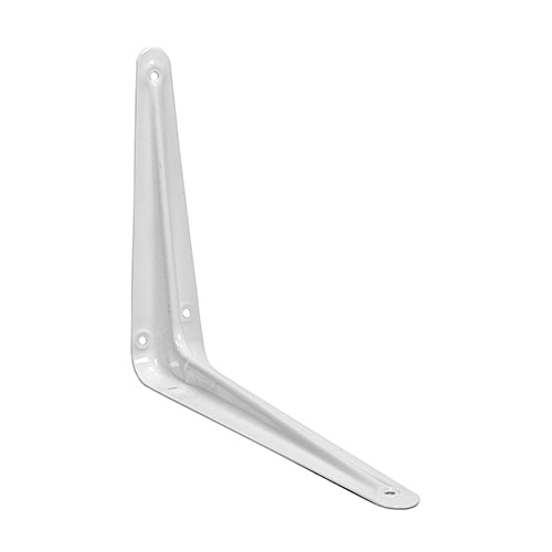 London Pattern Shelf Bracket - White - 200 x 150mm - Unit of 1