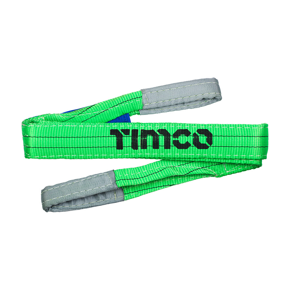 Lifting Sling 2000kg / 2 Tonnes - 2m x 60mm - Bag of 1
