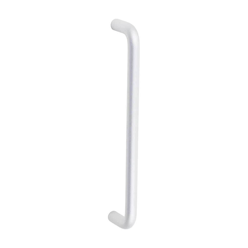 D Shaped Cabinet Handle - Satin Anodised Aluminium - 150mm - Bag of 1