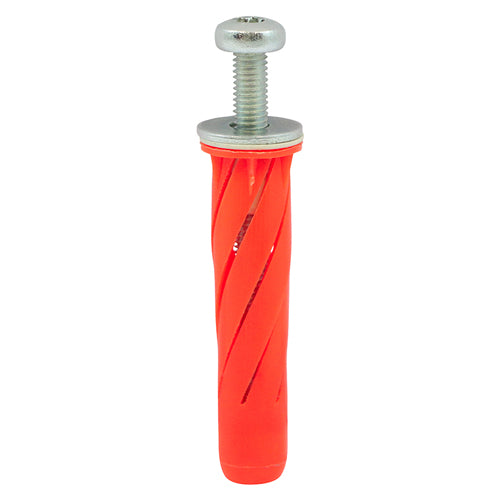 Stella Fixings - TX - Pan - Red - M5 x 80 - TIMpac of 4