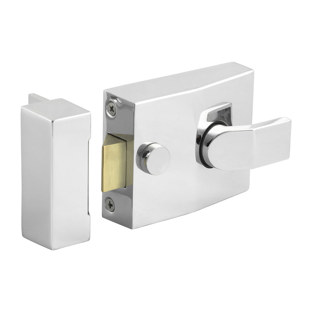 Nightlatch - Chrome - 94 case / 60 backset - Box of 1