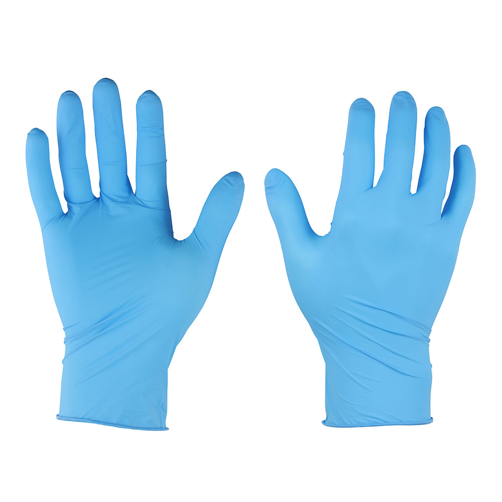 Nitrile Gloves - Blue - Medium - Box of 100