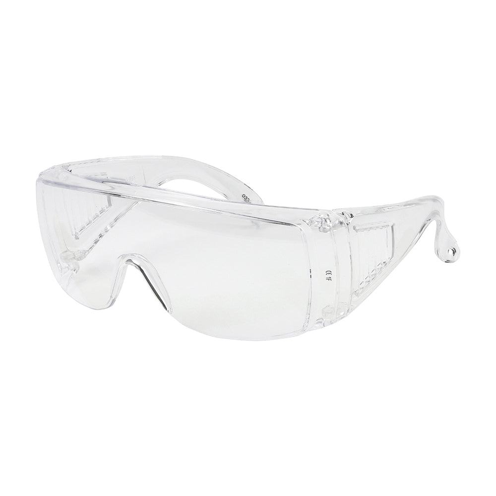 Overspecs Safety Glasses - Clear - One Size - Bag of 1