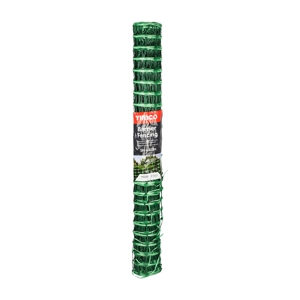 Barrier Fencing - Green - 1m x 50m - Bag of 1