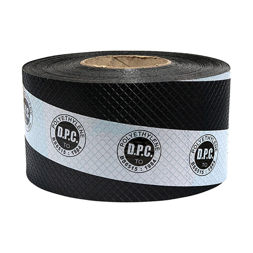 Damp Proof Course - Black - 100mm x 30m - Roll of 1