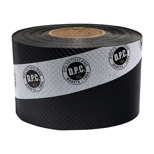 Damp Proof Course - Black - 112mm x 30m - Roll of 1