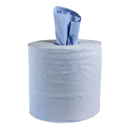 Centrefeed Rolls - Blue - 150m x 170mm - Pack of 6
