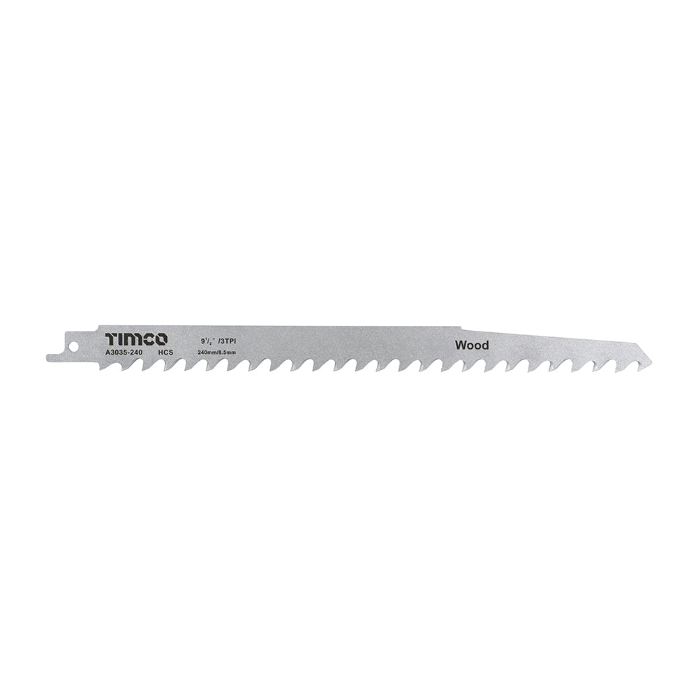Reciprocating Saw Blades - Wood Cutting - High Carbon Steel - S1542K - S1542K - Pack of 5