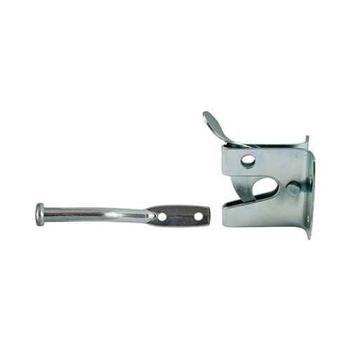 Automatic Gate Latch - Zinc - 2" - TIMbag of 1