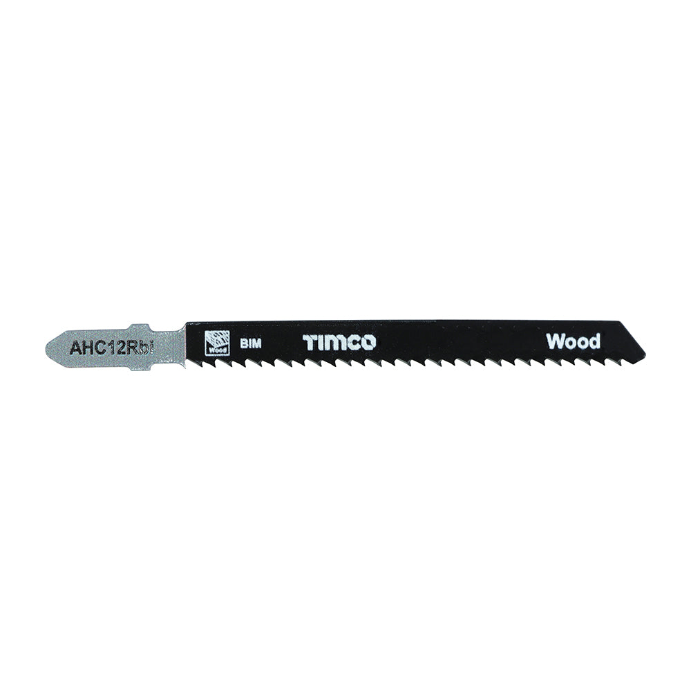 Jigsaw Blades - Wood Cutting - Bi-Metal Blades - T101BRF - T101BRF - Pack of 5