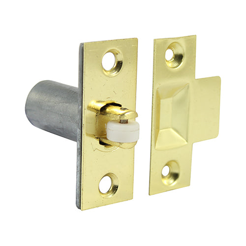 Adjustable Roller Catch - Electro Brass - 39mm - TIMpac of 1