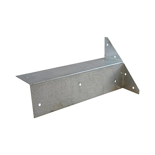 Arris Rail Brackets - Galvanised - 300mm - Unit of 1
