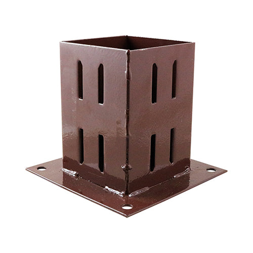 Bolt Down Shoe - Quick Fit - Oxide Red - 75mm - Unit of 1