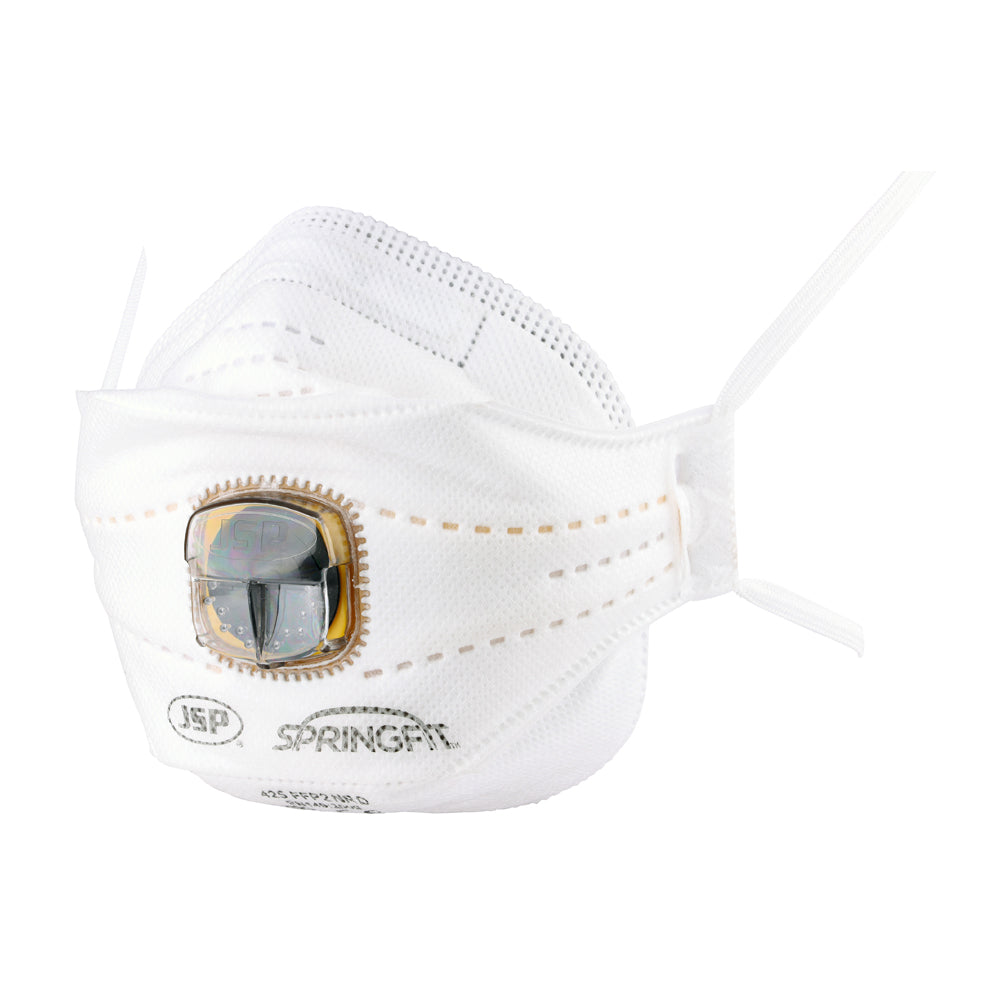 SpringFit™ FFP2 Fold Flat Mask with Typhoon Valve - FFP2 - Bag of 1