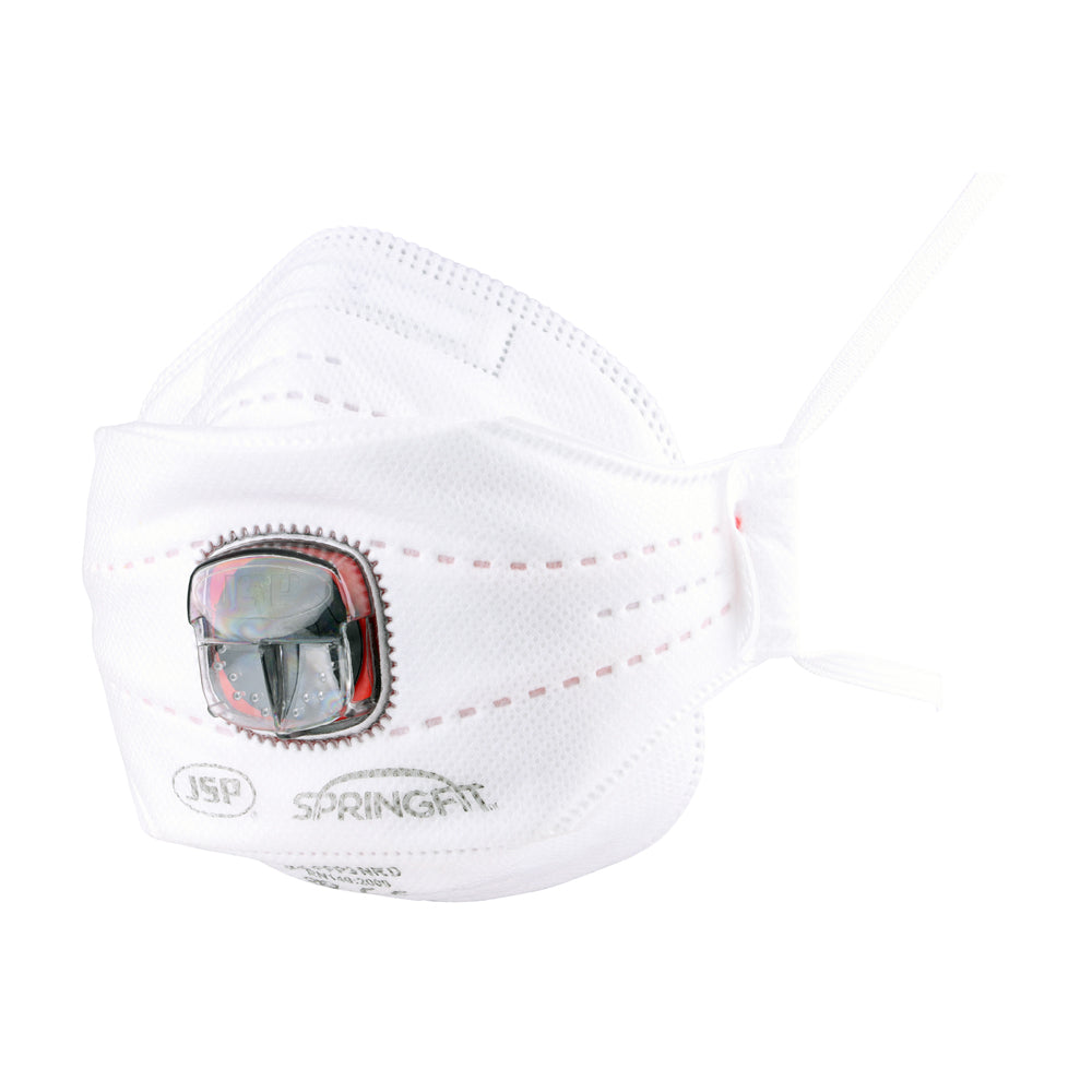 SpringFit™ FFP3 Fold Flat Mask with Typhoon Valve - FFP3 - Bag of 1