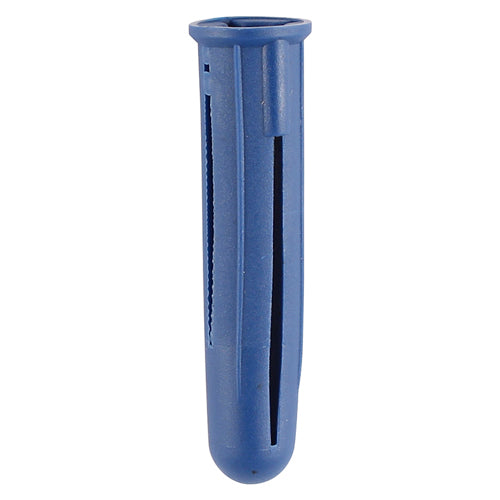 Plastic Plugs - Blue - 48mm - Box of 40